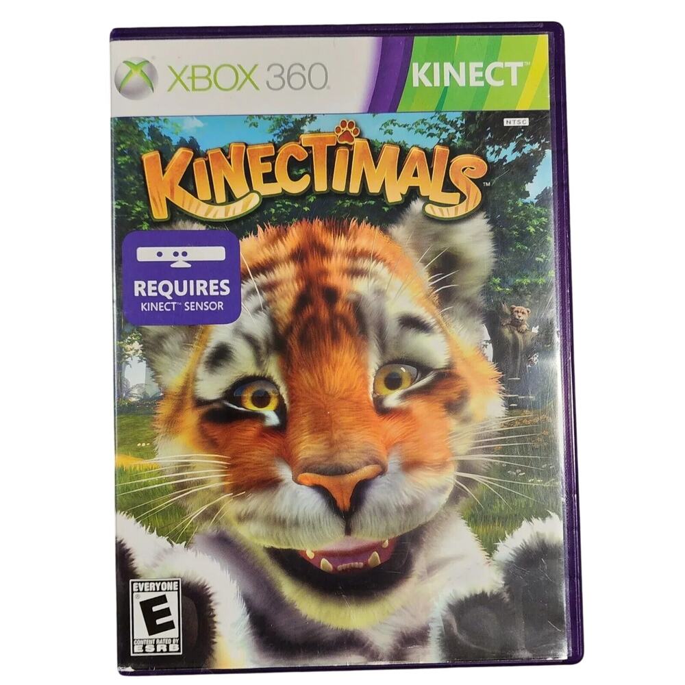 Kinectimals - Xbox 360 - REQUIRES KINECT. CIB. Some Artwork Wear. Tested.